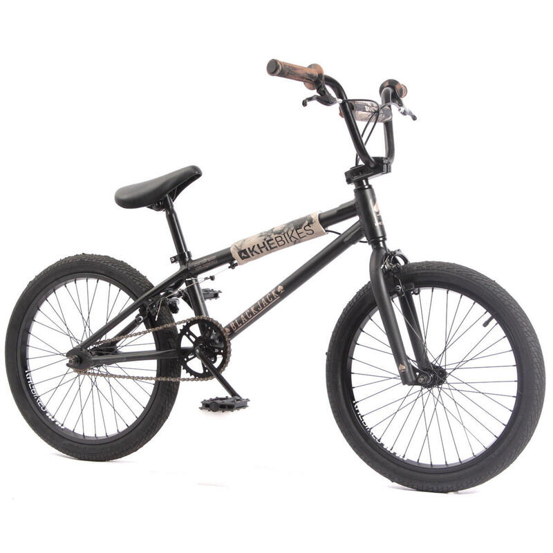 BMX RAD BLACK JACK KINDER SCHWARZ 10,2KG 20" KHEBIKES