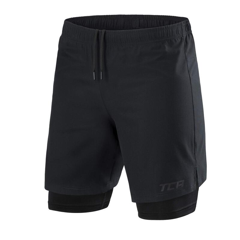 Short 2-en-1 Ultra avec Poche à Fermeture Éclair pour Hommes