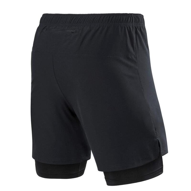 Short 2-en-1 Ultra avec Poche à Fermeture Éclair pour Hommes