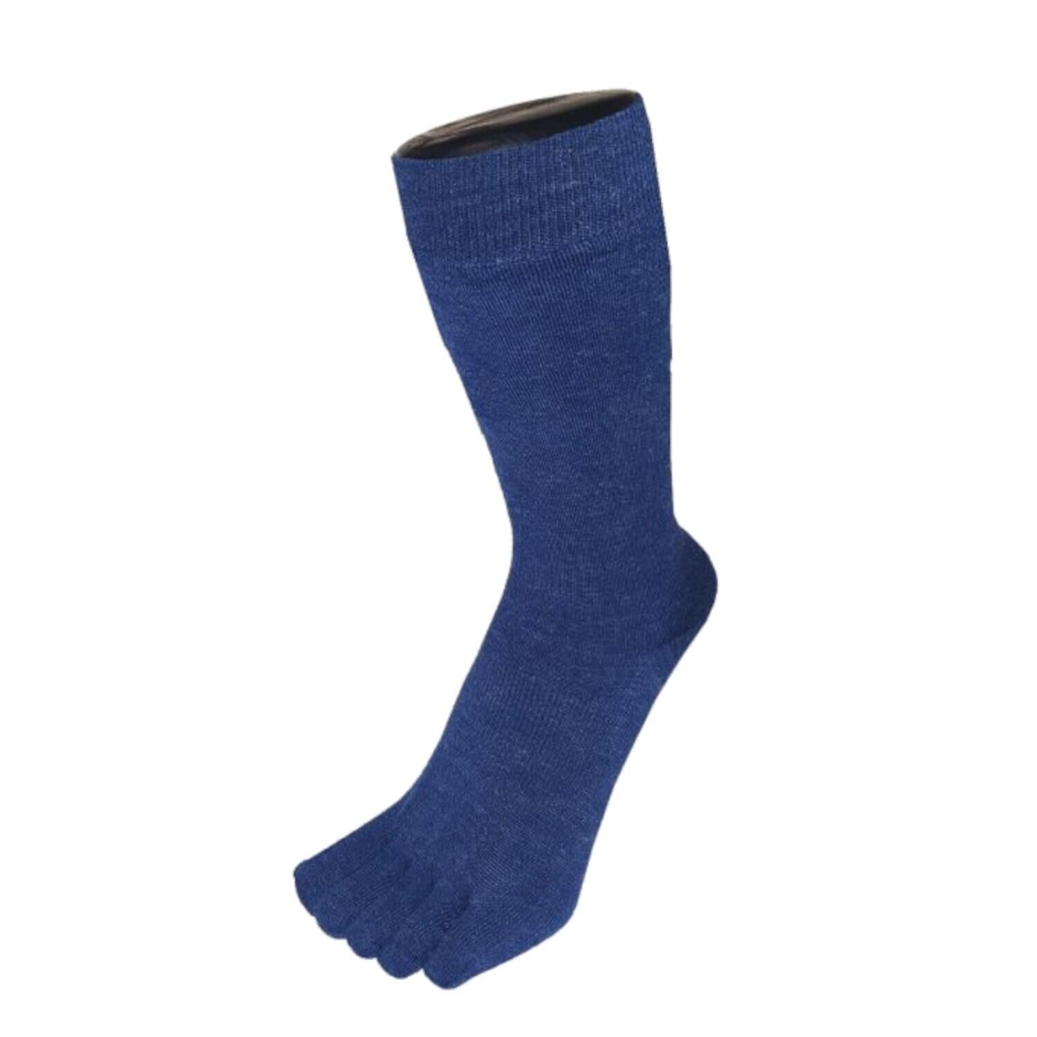 TOETOE TOETOE Outdoor Mid-Calf Wollen teensokken - Blauw