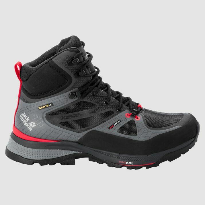 Chaussures Jack Wolfskin force trekker texapore mid