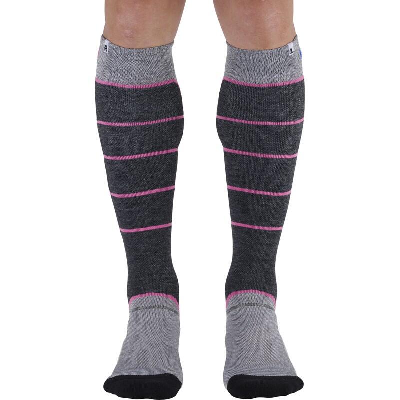 Fusion - Chaussettes de ski avec fil d'argent - Protection thermique