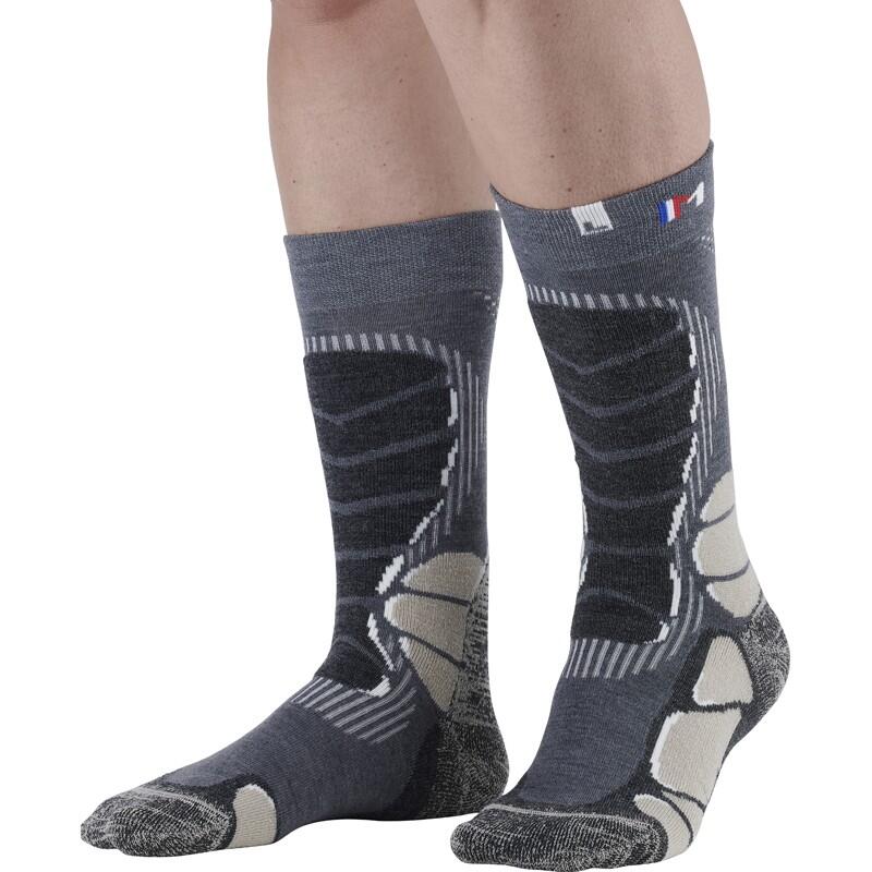 TREK LIGHT - Chaussettes de rando fines 68% laine mérinos.