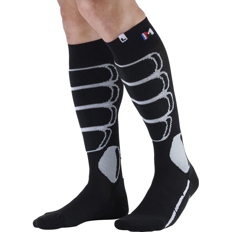 Energy High-Performance-Chaussettes de ski racing - Fine avec compression légère