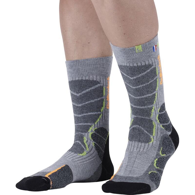 Paire de Chaussettes Monnet GelProtech Trek Gris 2/7