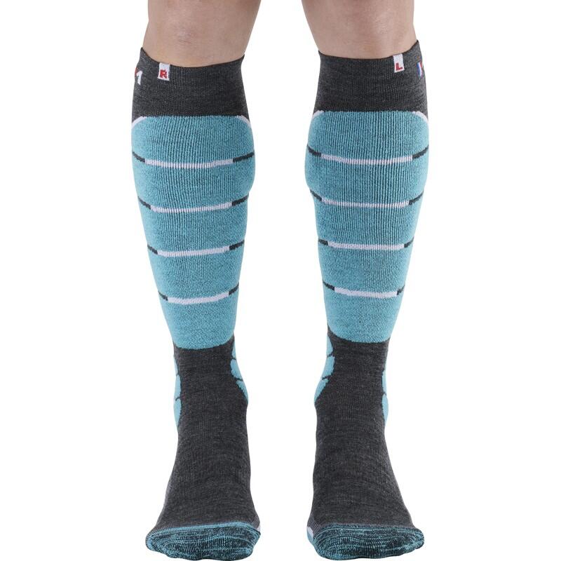 Ski Light - Chaussettes de ski fine en laine mérinos.