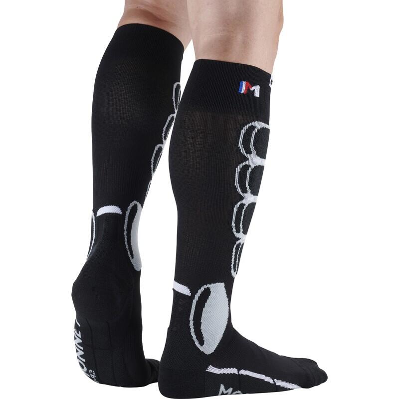 Energy High-Performance-Chaussettes de ski racing - Fine avec compression légère