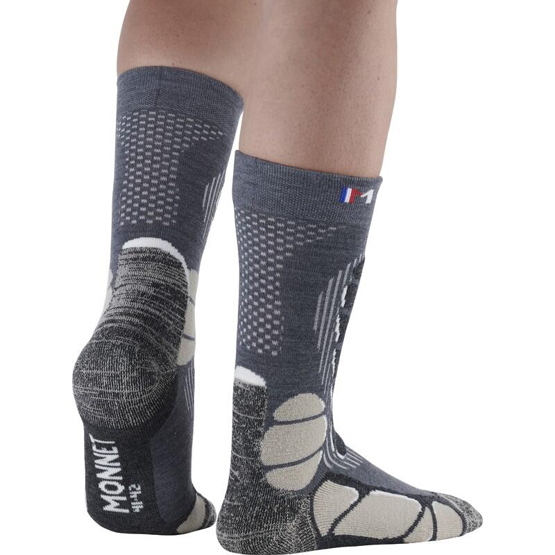 TREK LIGHT - Chaussettes de rando fines 68% laine mérinos.