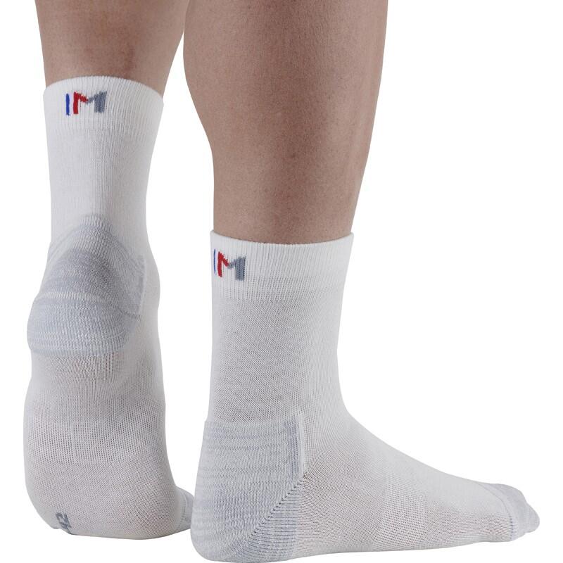 Chaussettes basses en coton bio.