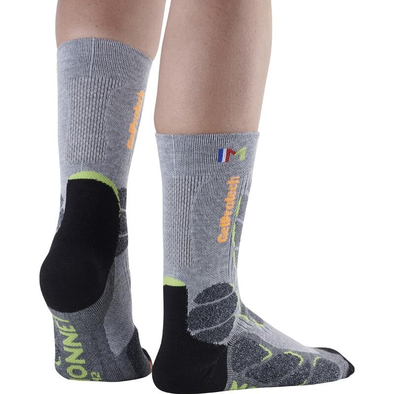 Paire de Chaussettes Monnet GelProtech Trek Gris 4/7