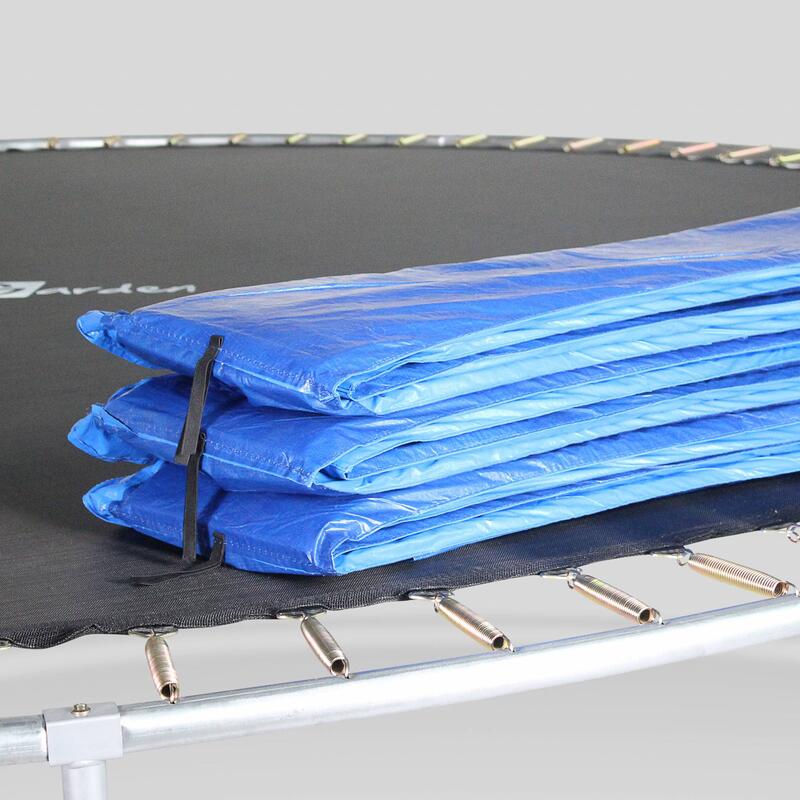 Cobertura de proteção de molas em azul, de 370cm | Saturne XXL