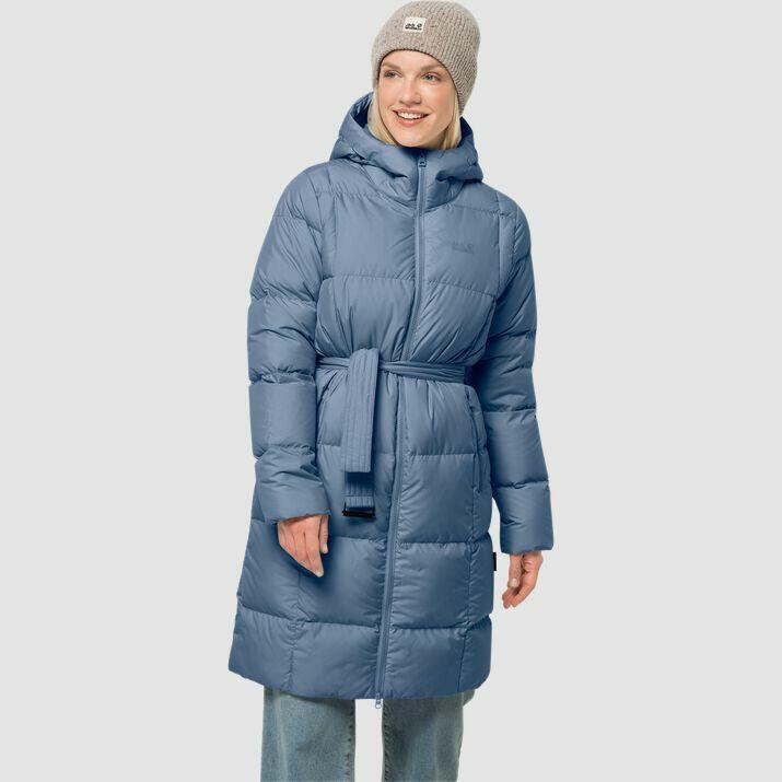 Donsjack voor dames Jack Wolfskin frozen lake