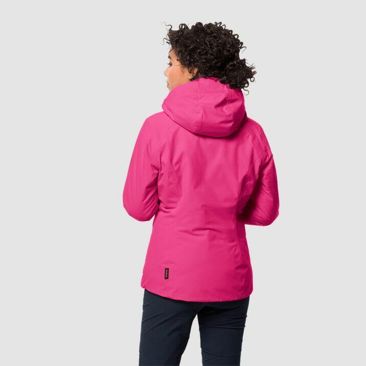 Giacca con cappuccio da donna Jack Wolfskin argon storm 2/5