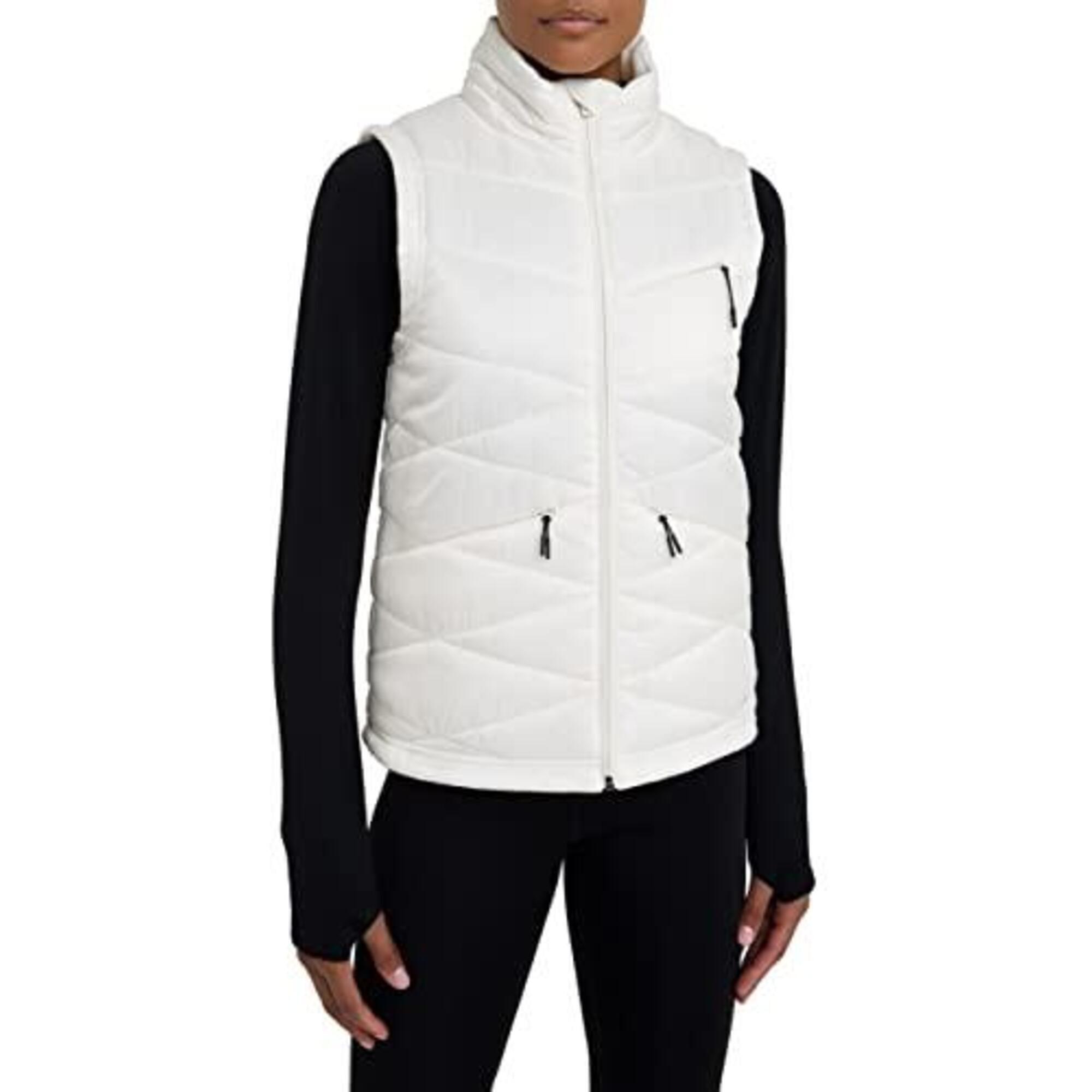 TCA Women's Thermal Cloud Gilet with Zip Pockets - Marshmallow