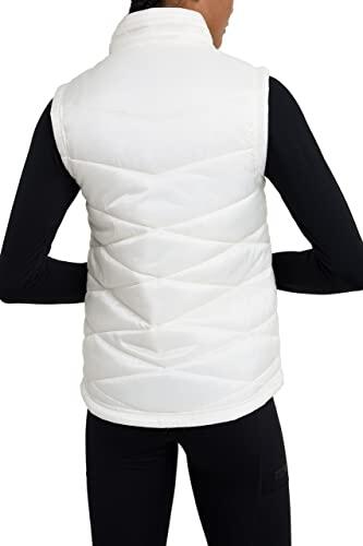 Women's Thermal Cloud Gilet with Zip Pockets - Marshmallow 2/5