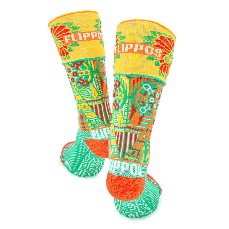 FLIPPOS Compression Socks - Navajo Code