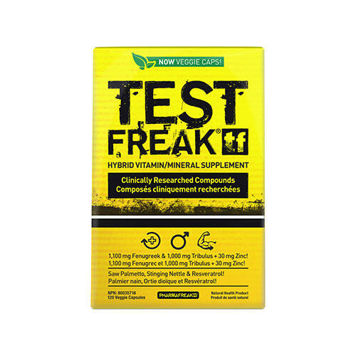 Boostery Testosteronu Pharma Freak Test Freak 120vcaps.