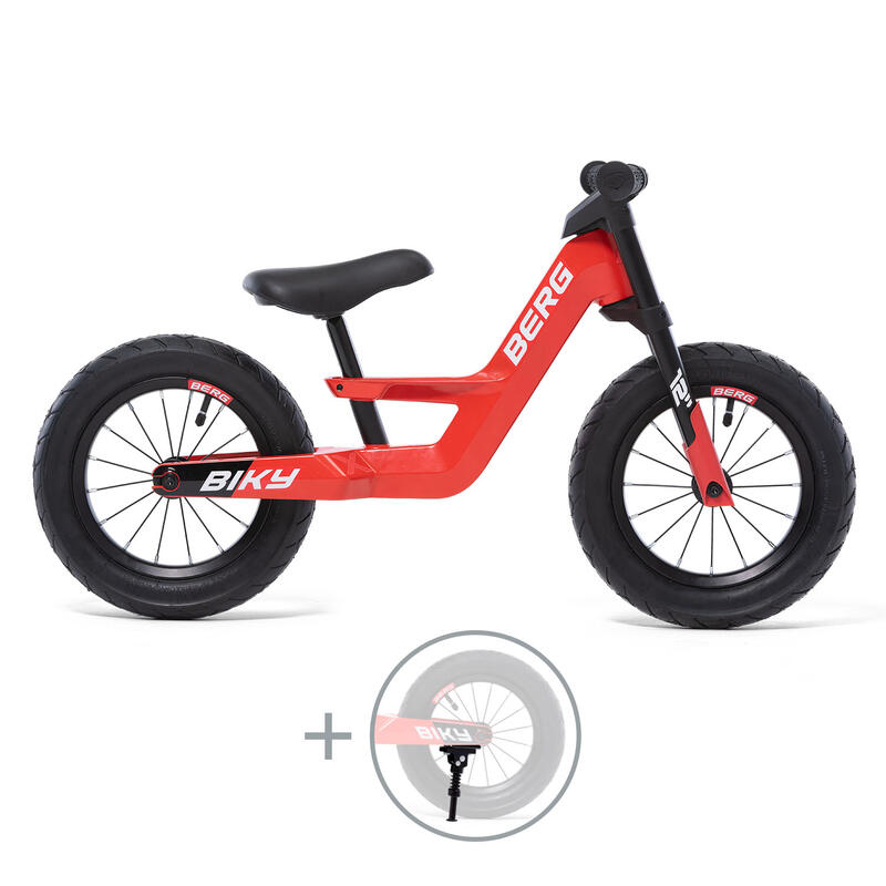 Velo d'équilibre avec support à vélo