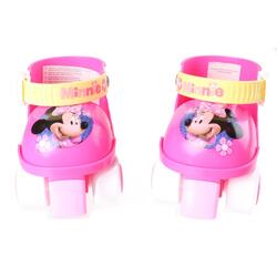 Disney rolschaatsen Minnie Mouse meisjes roze/wit maat 23-27