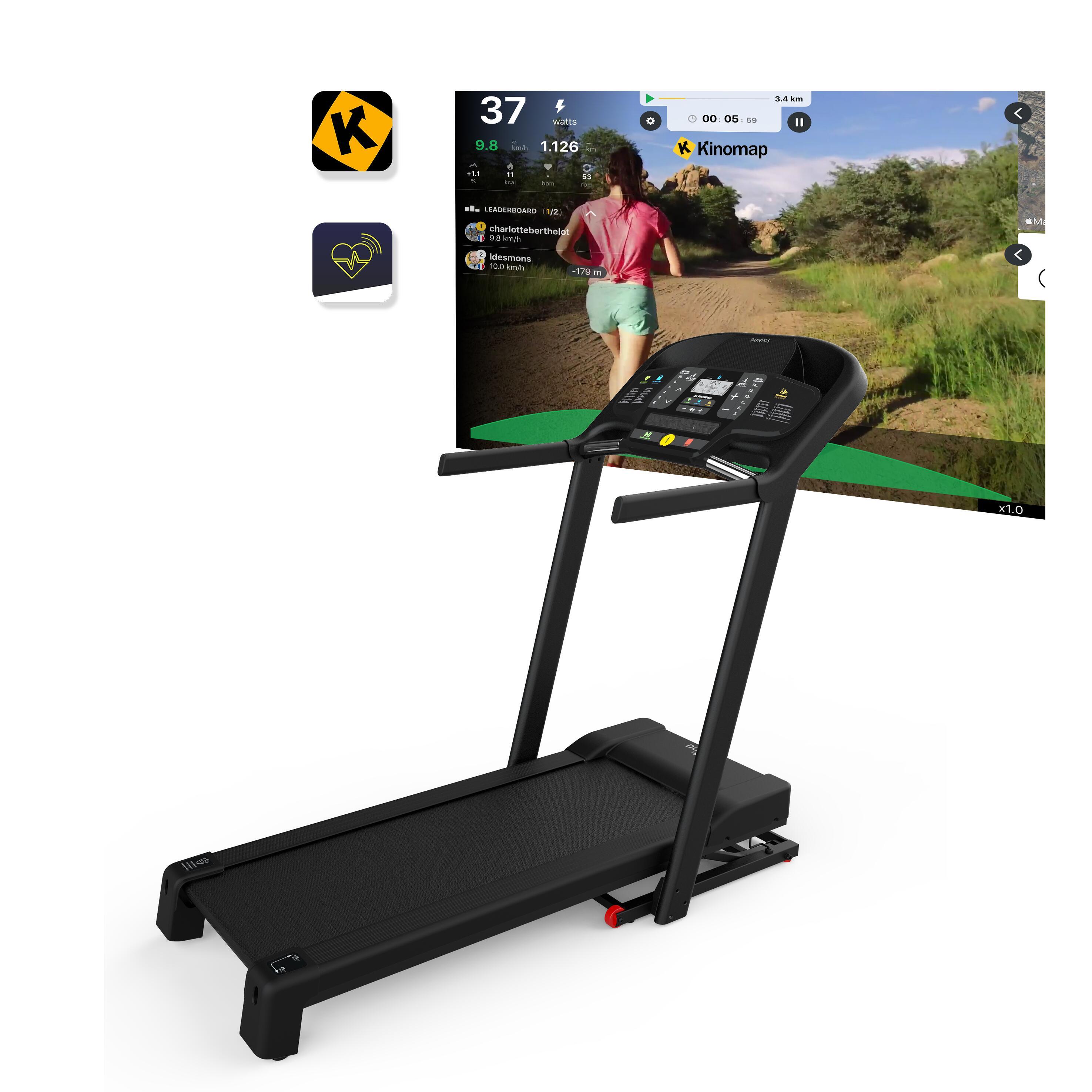 Segunda Vida - Passadeira de Corrida T540C Conectada, 16 km/h, 45x125 cm - Bom 2/5