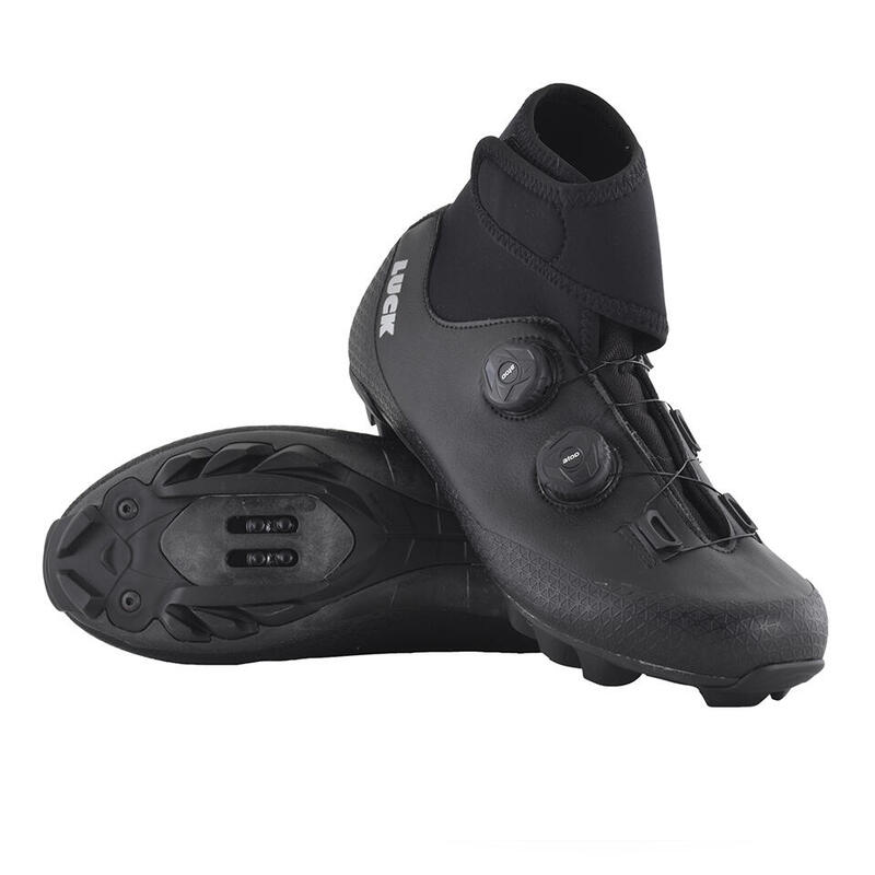  LUCK Zapatillas de ciclismo MTB para hombre para bicicletas de  montaña, Negro - : Ropa, Zapatos y Joyería