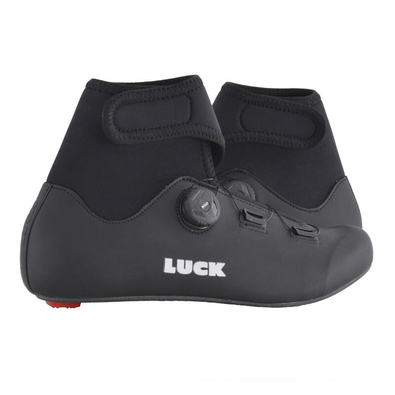 Chaussures de vélo de route d'hiver Luck Fly noir