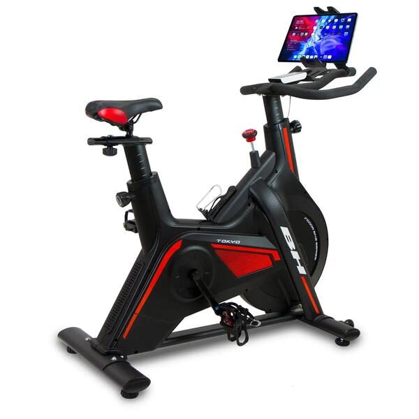 BH FITNESS Bicicleta Indoor TOKIO H9181H + soporte para smartphone/tablet