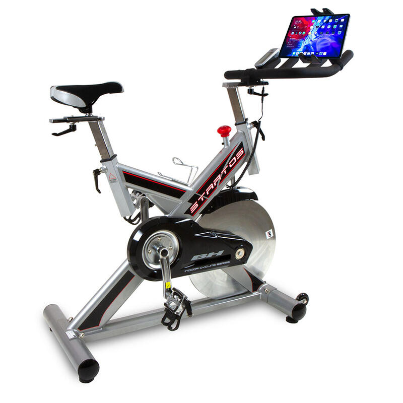 Bicicleta indoor MKT JET BIKE PRO H9162RFH y soporte para smartphone/tablet