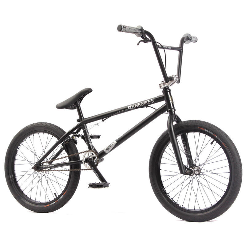 BICICLETA BMX SILENCER LT ADULTO PRETO 9.9KG 20" KHEBIKES