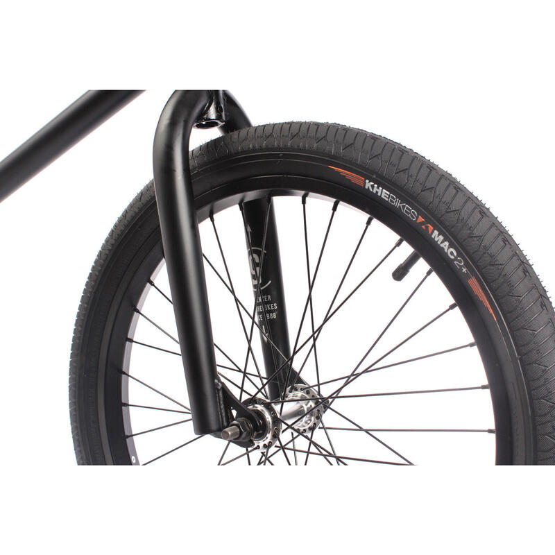 BICICLETA BMX SILENCER LT ADULTO PRETO 9.9KG 20" KHEBIKES