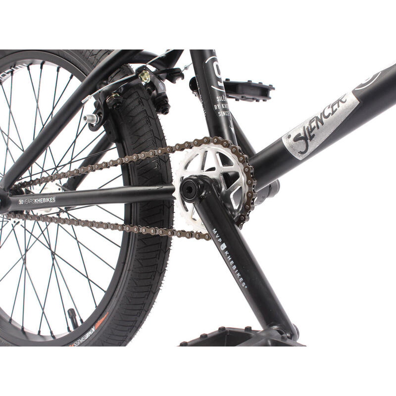 BMX BICICLETE AMORTIZOR DE ZGOMOT LT ADULT NEGRU 9.9KG 20 INCH KHEBIKES