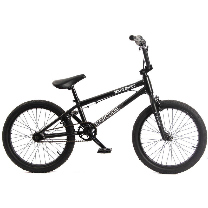 BICICLETA BMX BARCODE LL ADULTOS NEGRO MATE 10,0KG 20 PULGADAS KHEBIKES