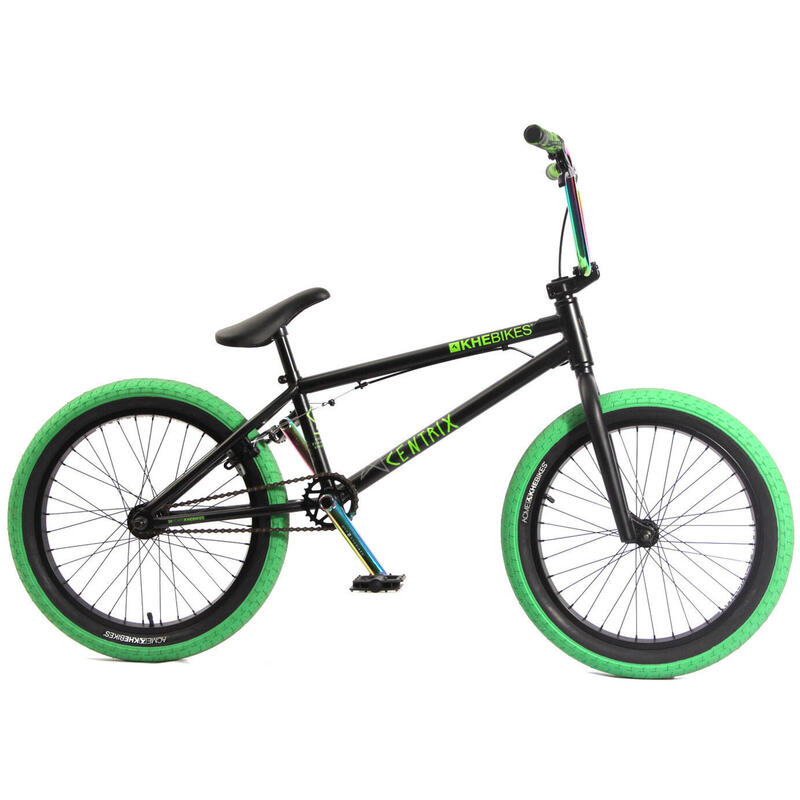 AVASTA Vélo BMX pour enfant 18 pouces pour cyclistes débutants, 5 à 8 ans,  vert menthe 