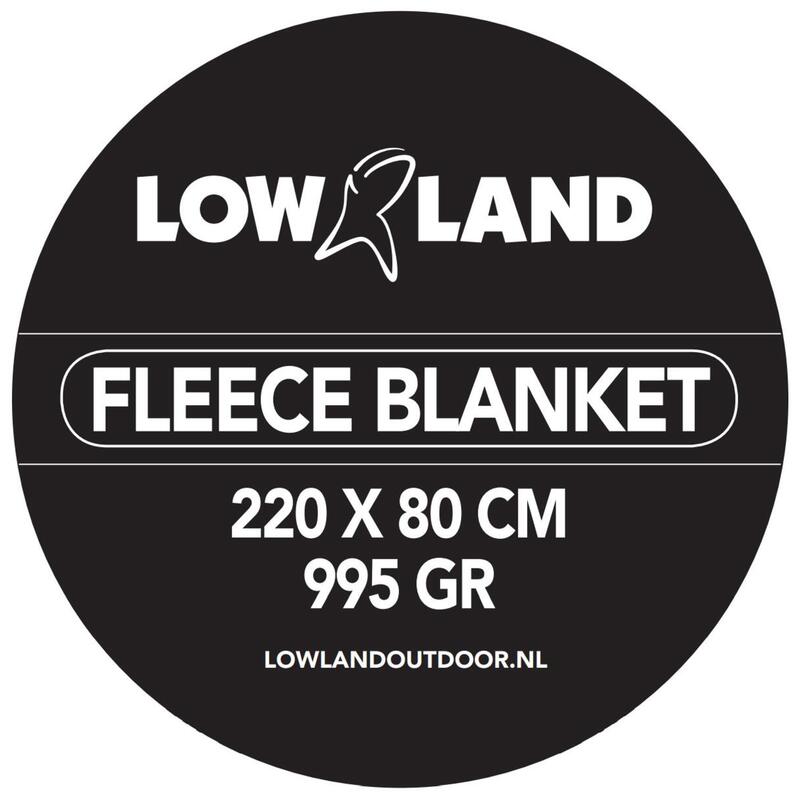 LOWLAND - Fleece deken slaapzak met capuchon - 220X80cm