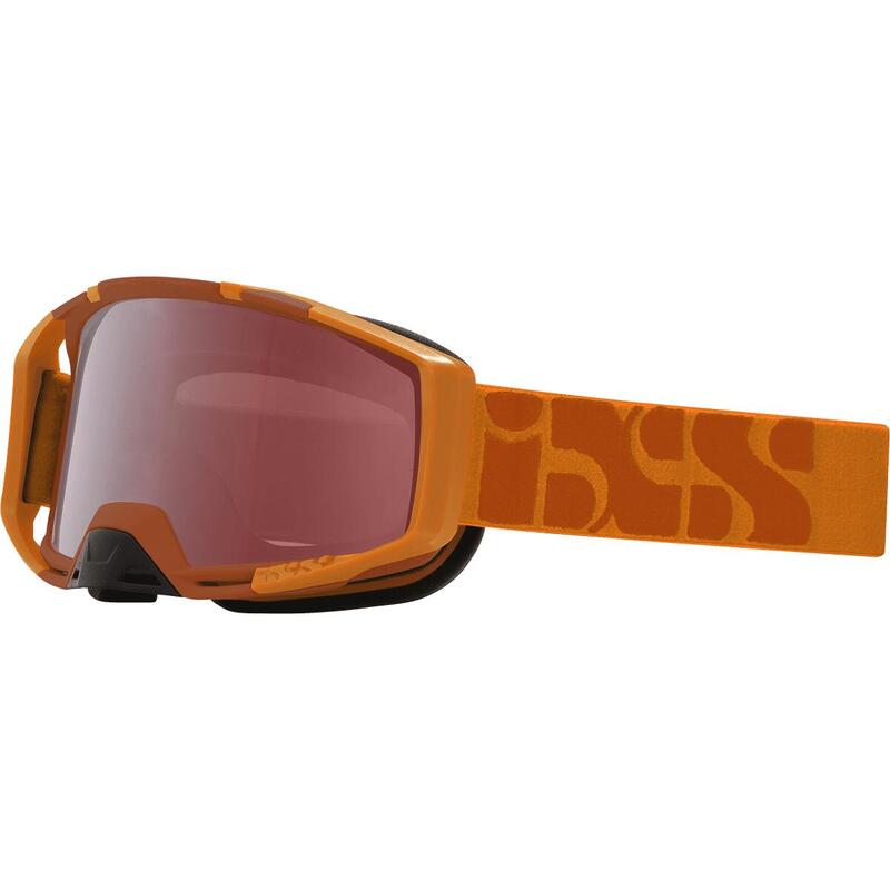 Trigger Goggle Mirror (Low Profile) - Orange brûlé/Mirror Soft Pink