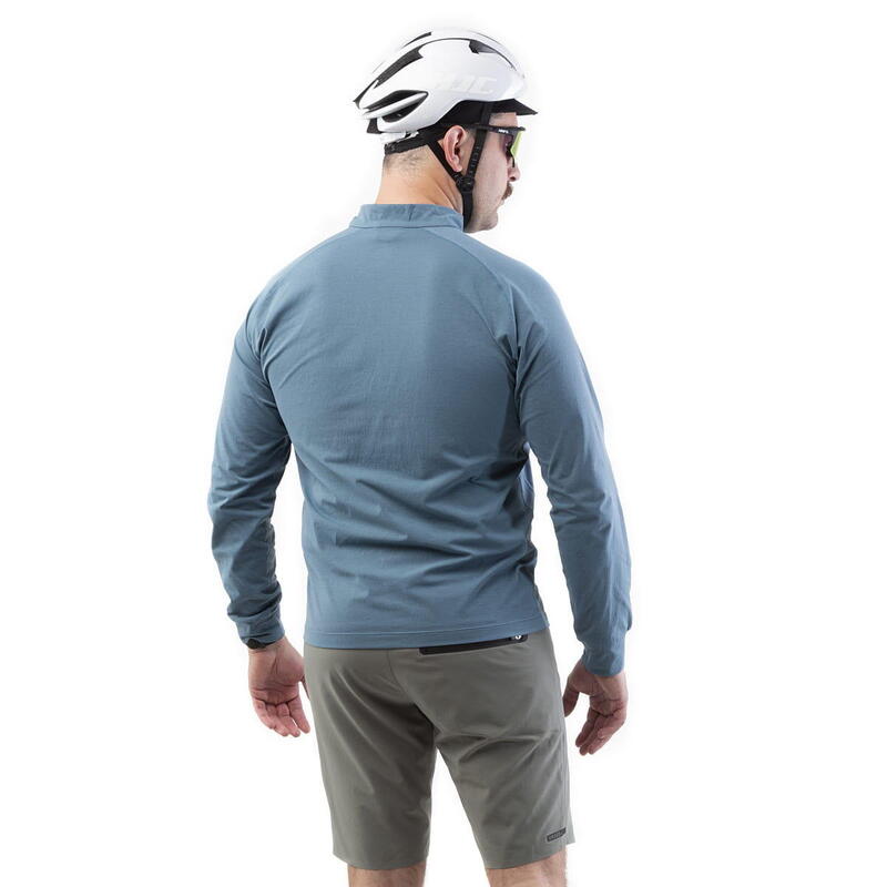 Maillot Stormchaser LS - Azul