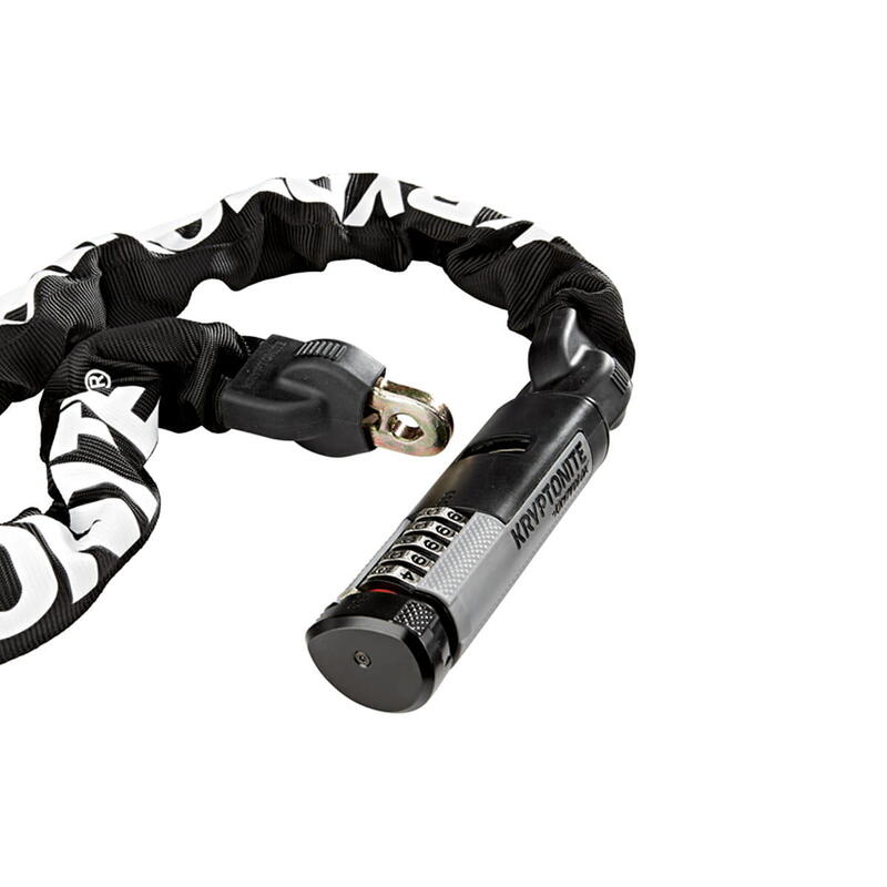Lacăt cu lanț robust kryptonite 90 cm negru