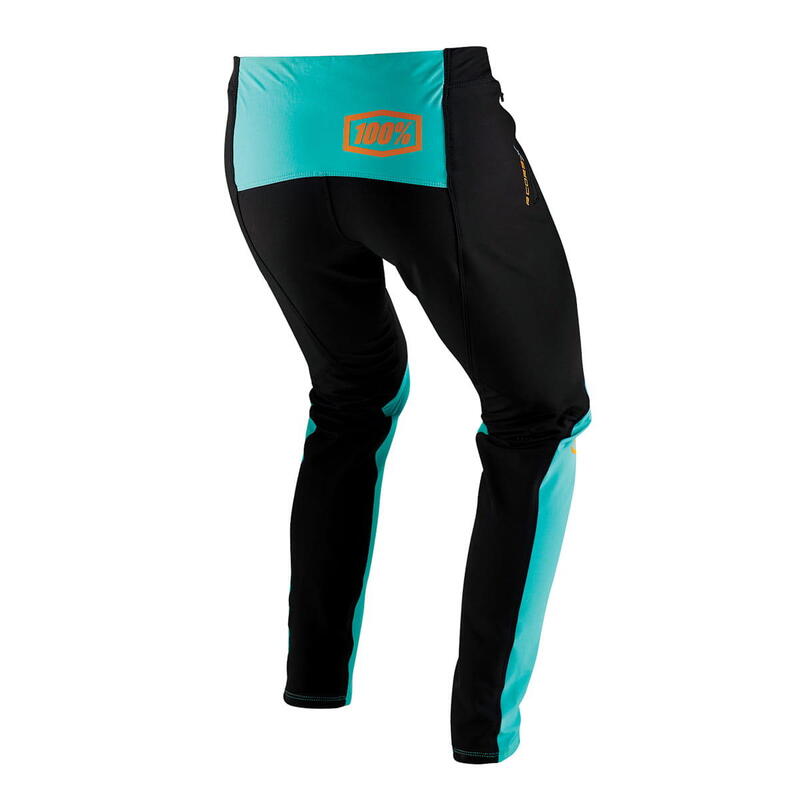 Pantalon R-Core X DH - Turquoise/Noir