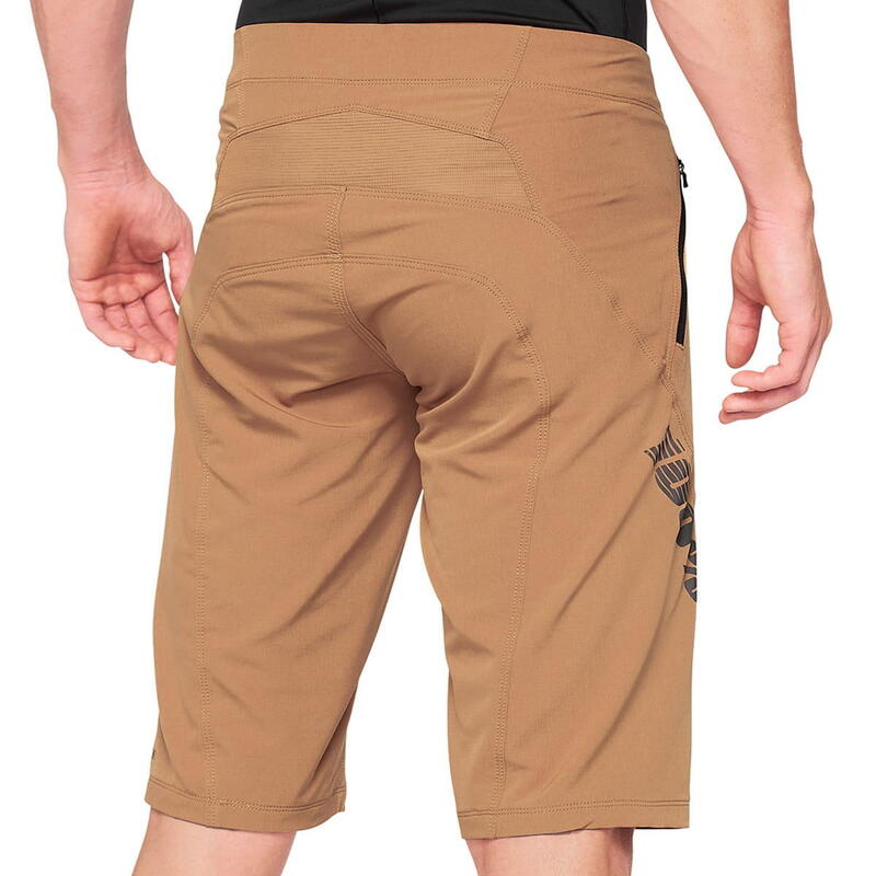 Airmatic - Curto - Caramelo - Laranja/Castanho