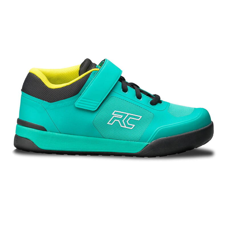 Chaussures Traverse pour femmes - Turquoise/Jaune