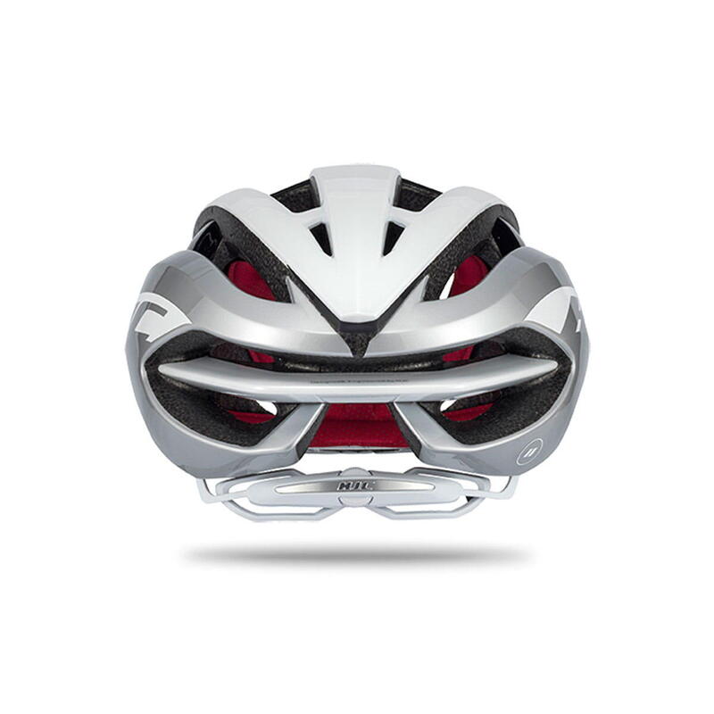 Casco de carretera IBEX - Blanco brillante / Plata