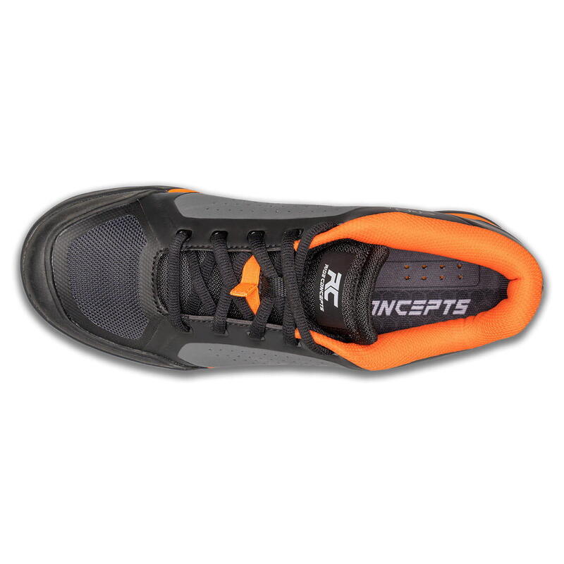 Chaussures Powerline MTB pour hommes - Noir/Orange