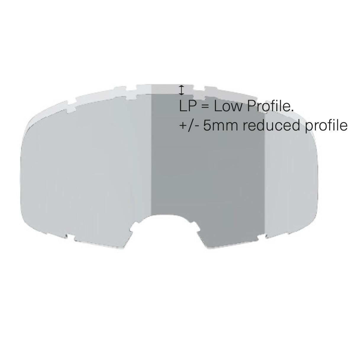 Trigger Goggle Spiegel (Laag Profiel) - Racing Rood 4/4