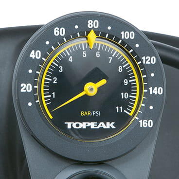 Pompe à Pied Topeak Joeblow Max HP Argent 2/5