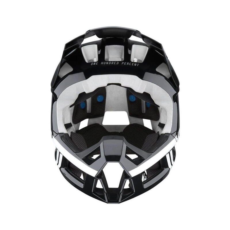 Capacete de bicicleta Trajecta para adultos, preto