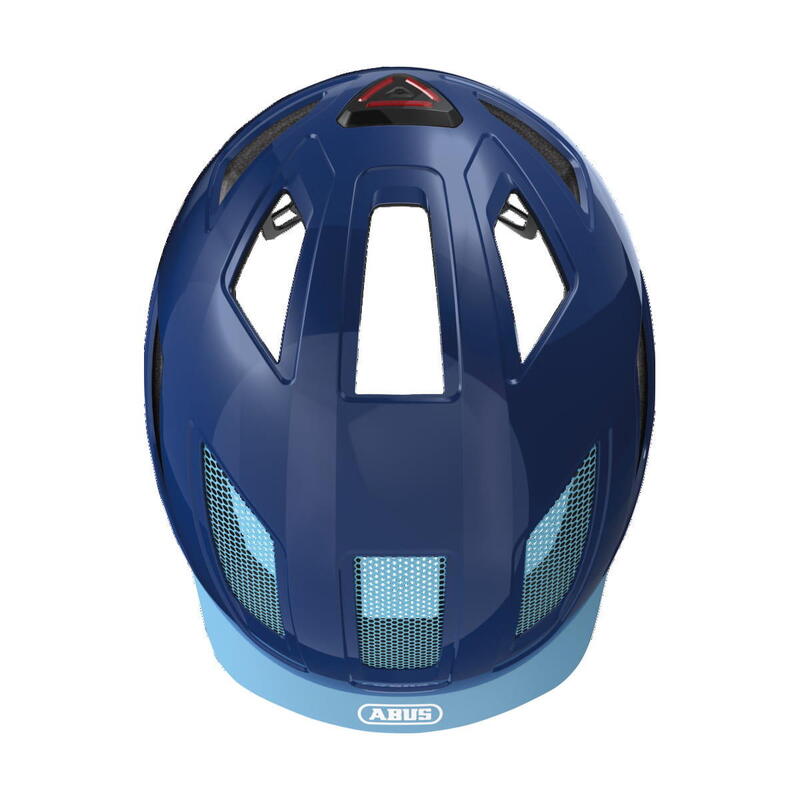 Casco Hyban 2.0 Core Blue Abus T/M Azul Con Luz