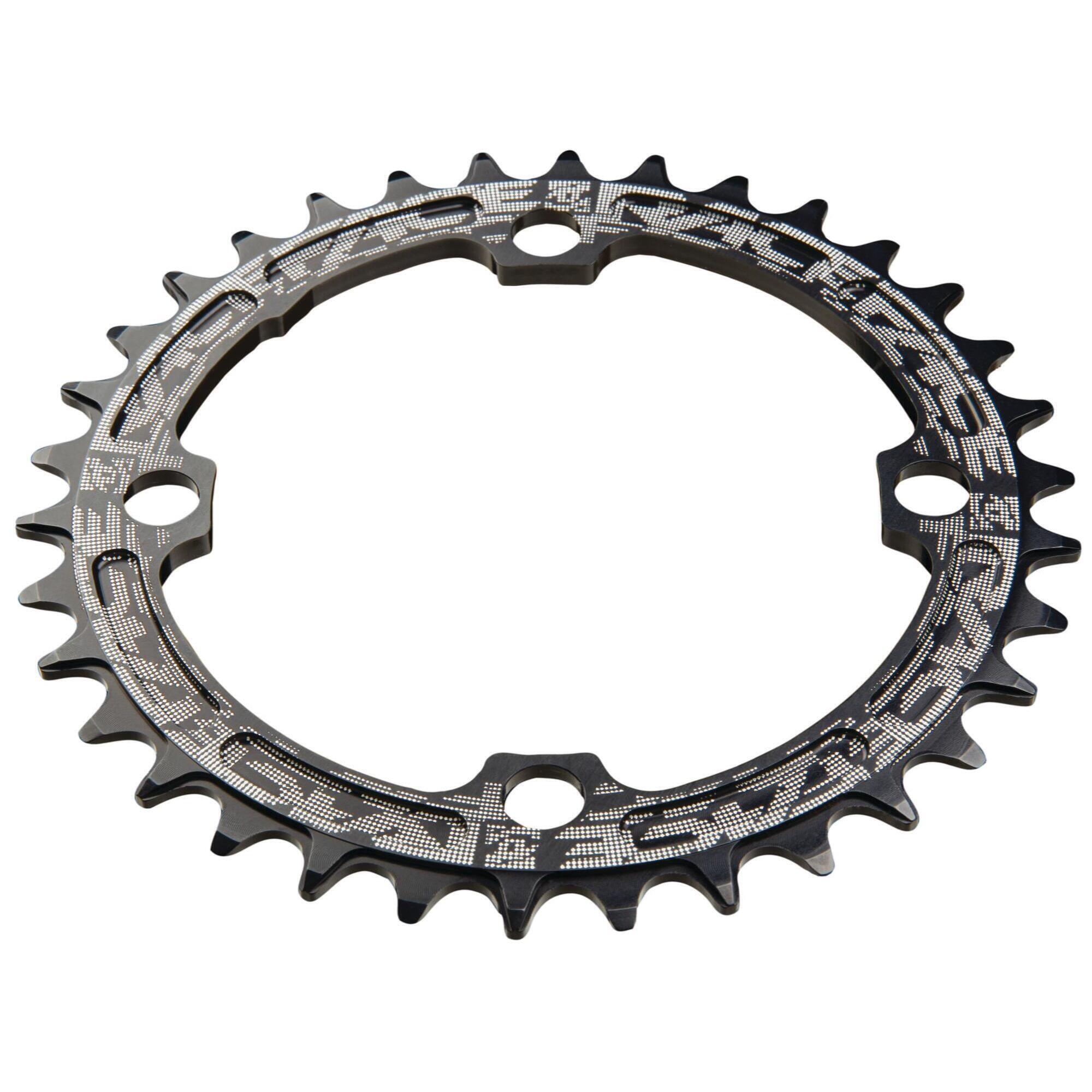 RACE FACE Kettingring smal- 4 bouts - 104mm - zwart