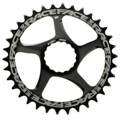 Cinch direct mount smal-wijd kettingblad - zwart