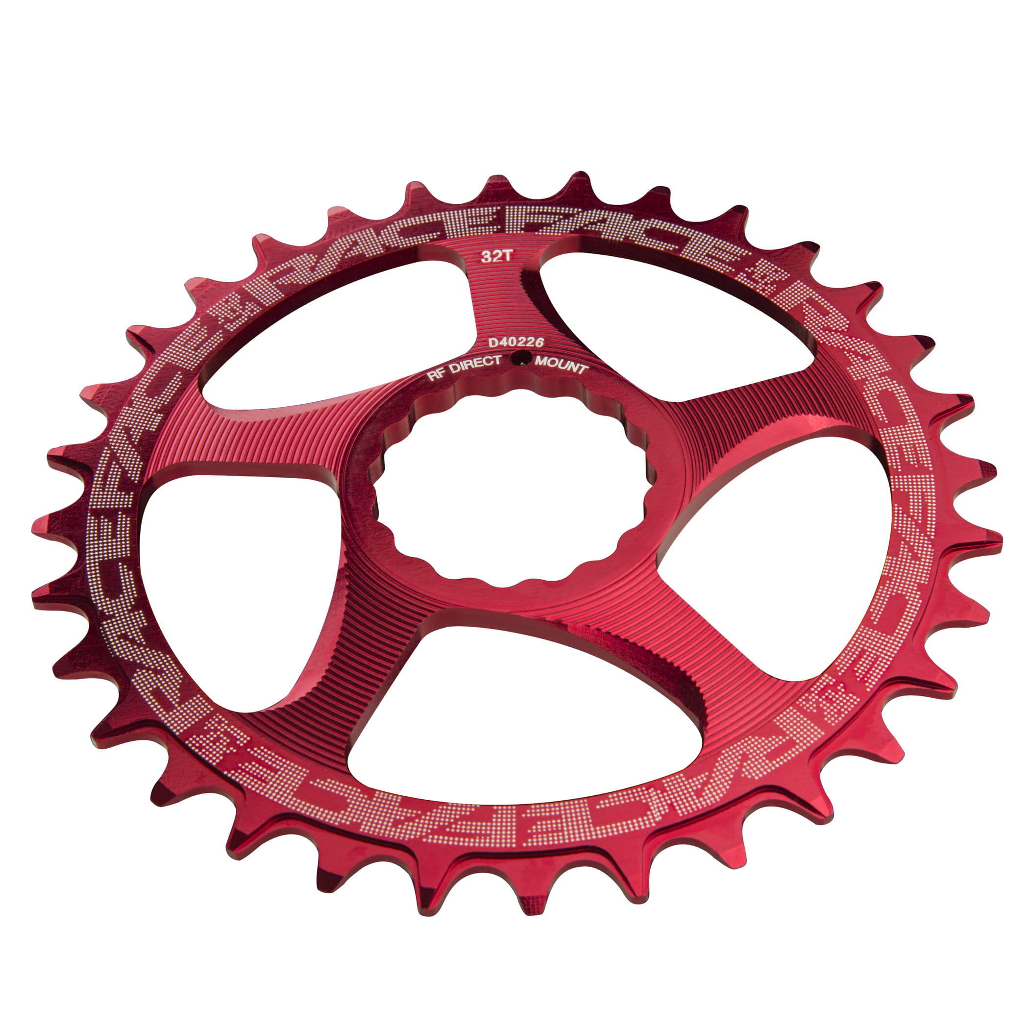 RACE FACE Ingranaggio Cinch Direct Mount Narrow-Wide - rosso