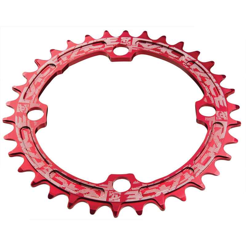 Kettenblatt Narrow-Wide- 4 Bolt - 104mm - rot